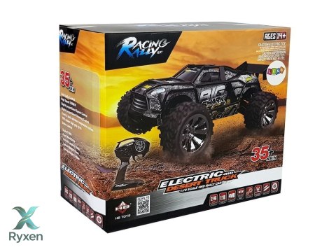 Auto Off-Road Zdalnie Sterowane Zielone 2.4G 1:18 35 km/h Kontrola Prędkości LEAN TOYS