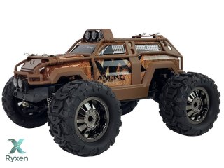 Auto Rajdowe Off-Road Zdalnie Sterowane Brązowa 2.4G 1:18 35 km/h Kontrola Prędkości LEAN TOYS