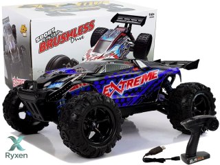 Auto Rajdowe Wyścigowe Zdalnie Sterowane 1:18 Niebieskie ENOZE 9302E Prędkość 45 km/h LEAN TOYS