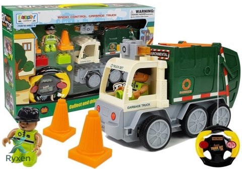 Auto Śmieciarka Zdalnie Sterowana R/C LEAN TOYS