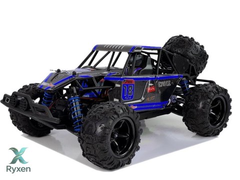 Auto Terenowe Buggy Zdalnie Sterowane 1:18 Niebieskie ENOZE 9303E 45 km/h LEAN TOYS