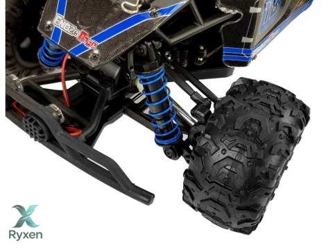 Auto Terenowe Buggy Zdalnie Sterowane 1:18 Niebieskie ENOZE 9303E 45 km/h LEAN TOYS