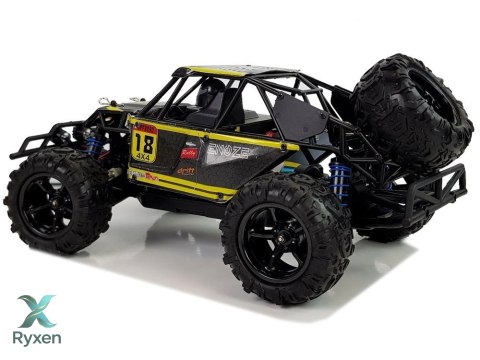Auto Terenowe Buggy Zdalnie Sterowane 1:18 Żółty ENOZE 9303E 45 km/h LEAN TOYS