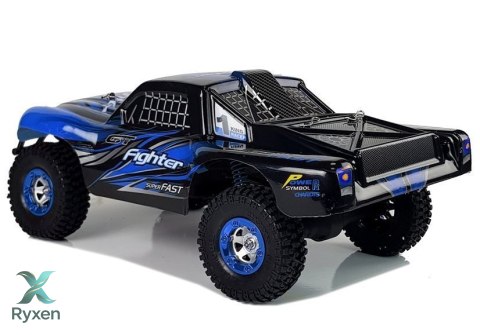 Auto Zdalnie Sterowane FY-01 4x4 Pick Up 1:12 R/C 40 km/h Niebieski LEAN TOYS