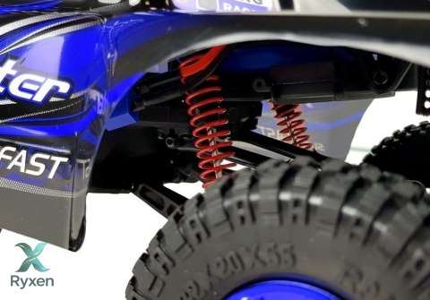 Auto Zdalnie Sterowane FY-01 4x4 Pick Up 1:12 R/C 40 km/h Niebieski LEAN TOYS