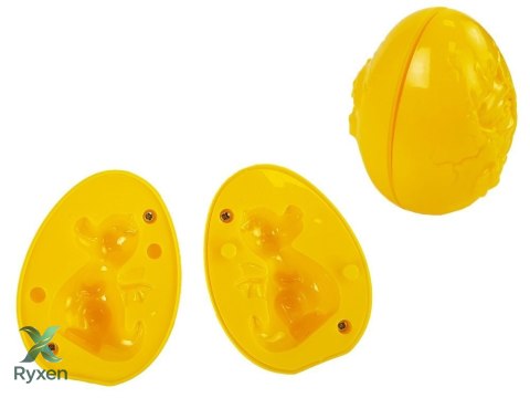 Ciastolina Dinozaury Jajka Foremka 12 Elementów 4 Kolory LEAN TOYS