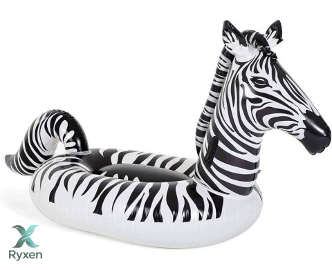 Dmuchany Materac Zebra LED 254 x 142 cm Bestway 41406 BESTWAY
