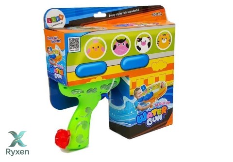 Duży Pompowany Pistolet Na Wodę Dinosaur LEAN TOYS