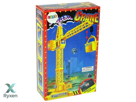 Dźwig Zdalnie Sterowany Pilot Na Baterie Ruchome Ramię 60 cm LEAN TOYS