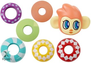 Edukacyjna Piramidka Małpka z Dźwiękami, Nauka Liczb LEAN TOYS