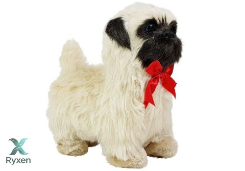 Interaktywny Pies Mops Porusza się, Szczeka LEAN TOYS