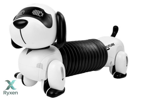 Interaktywny Pies Robot Zdalnie Sterowany Muzyka Dźwięk Pilot Piłka LEAN TOYS