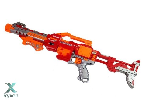 Karabin na Piankowe Strzałki z Tarczą Obrotowy Cel 66 cm LEAN TOYS