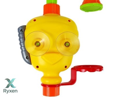Kolorowy Robot Nurek Do Kąpieli Wodospad Kubeczki LEAN TOYS