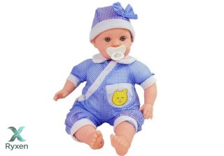 Lalka Bobas 45 cm Niebieskie Ubranie LEAN TOYS
