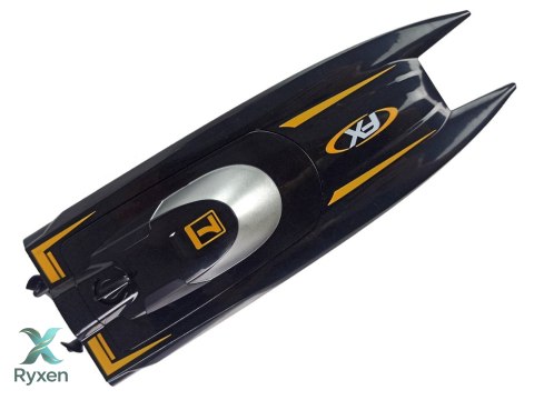 Łódź Motorówka Zdalnie Sterowana 1:47 Wyścigi 2,4G Zasięg 50 m LEAN TOYS