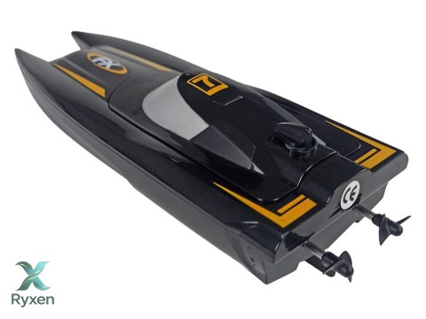 Łódź Motorówka Zdalnie Sterowana 1:47 Wyścigi 2,4G Zasięg 50 m LEAN TOYS