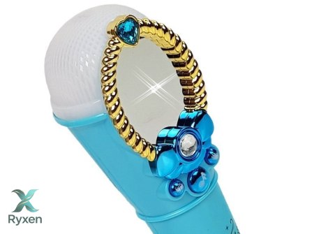 Magiczne Lustro Z Mikrofonem USB MP3 Światła Dźwięki Niebieski LEAN TOYS