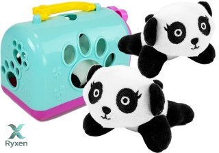 Mała Panda z Transporterem Maskotka LEAN TOYS