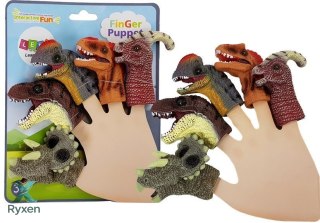 Nakładki na Palce Dinozaury 5 elementów LEAN TOYS