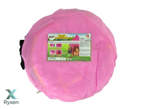 Namiot Domek Pałac Księżniczki Dla Małej Księżniczki Różowy 135 x 105 cm LEAN TOYS