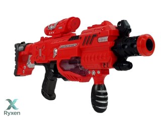 Pistolet Luminescencyjny Świeci w Ciemności Piankowe Naboje Dźwięk Zasięg 45 m LEAN TOYS