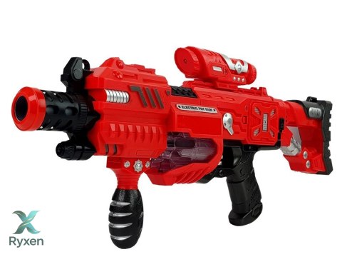 Pistolet Luminescencyjny Świeci w Ciemności Piankowe Naboje Dźwięk Zasięg 45 m LEAN TOYS