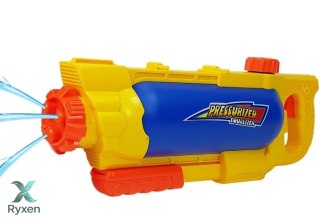 Pistolet na Wodę ze Zbiornikiem 1450 ml Żółto- Niebieski LEAN TOYS