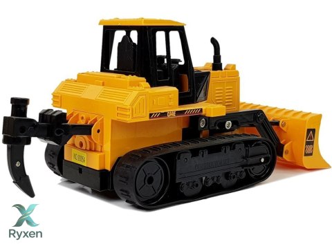 Spychacz Buldożer Koła Gąsiennicowe Zdalnie Sterowany Ruchem Gestem Ręki 2.4G 1:28 LEAN TOYS