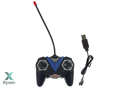 Terenowe Auto Cross Country Zdalnie Sterowane Pilot 27 MHz Zielone LEAN TOYS