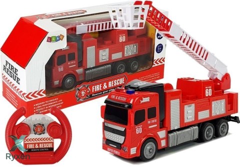 Wóz Strażacki Zdalnie Sterowany R/C LEAN TOYS