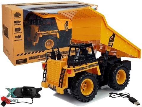 Wywrotka Zdalnie Sterowana Ruchem Gestem Ręki Budowa 1:22 LEAN TOYS