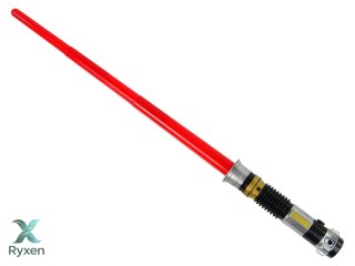 Zabawki Kosmiczne Miecz Świetlny Turkusowy Okulary Ochronne Dźwięk LEAN TOYS