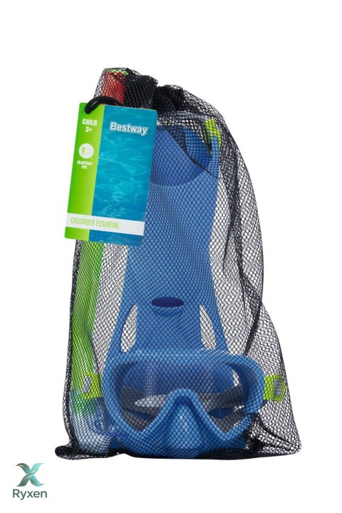 Zestaw Do Nurkowania Niebieski Maska, Płetwy, Rurka Bestway 25039 BESTWAY