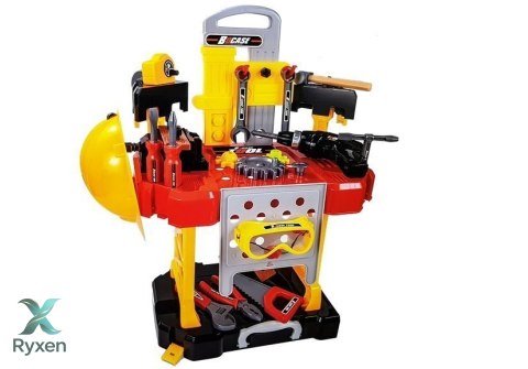 Zestaw Majsterkowicza na baterie 3w1 Walizka Warsztat 85 elementów 56cm LEAN TOYS