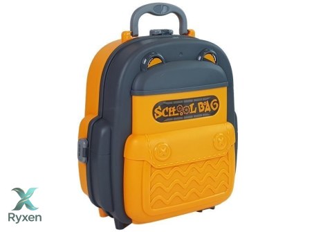Zestaw Narzędzi W Plecaku Pomarańczowo Szary LEAN TOYS