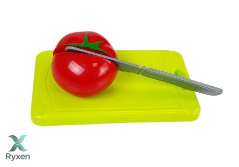Zestaw Warzyw i Owoców z Blenderem na Baterie i Tacką LEAN TOYS