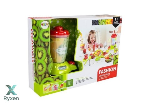 Zestaw Warzyw i Owoców z Blenderem na Baterie i Tacką LEAN TOYS