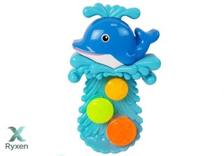 Zestaw do Kąpieli Delfinek Zwierzęta Morskie Plastikowe Wodospad LEAN TOYS