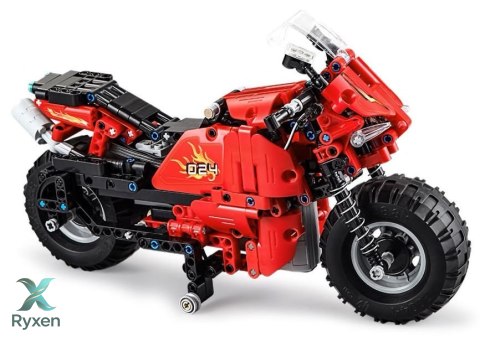 Zestaw klocków CADA Motocykl Zdalnie Sterowany 2.4G 484 elementy CADA