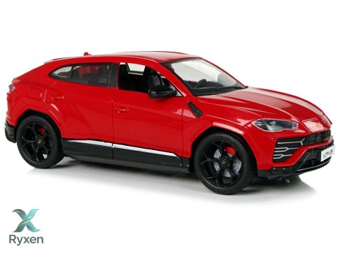 Auto R/C 1:24 Lamborghini Urus Czerwony 2.4 G Światła LEAN TOYS
