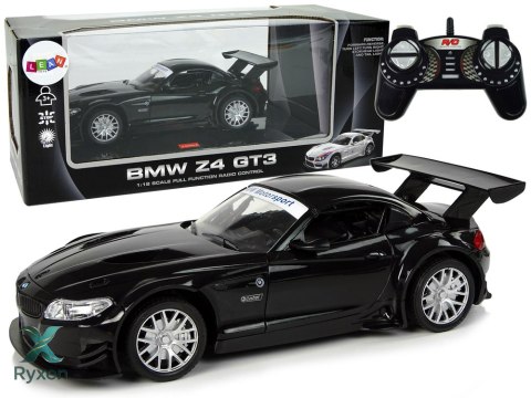 Auto Sportowe R/C 1:18 BMW Z4 GT3 Czarny 2.4 G Światła LEAN TOYS