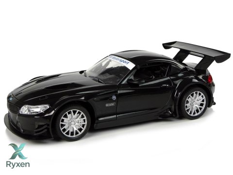Auto Sportowe R/C 1:18 BMW Z4 GT3 Czarny 2.4 G Światła LEAN TOYS