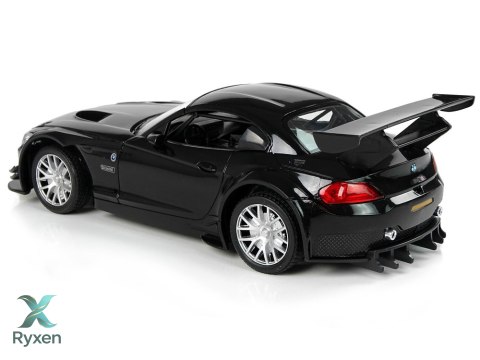 Auto Sportowe R/C 1:18 BMW Z4 GT3 Czarny 2.4 G Światła LEAN TOYS