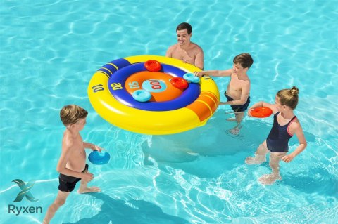 Dmuchana Gra Basenowa Zręcznościowa Tarcza, Frisbee 140 cm Bestway 52566 BESTWAY