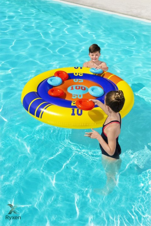 Dmuchana Gra Basenowa Zręcznościowa Tarcza, Frisbee 140 cm Bestway 52566 BESTWAY