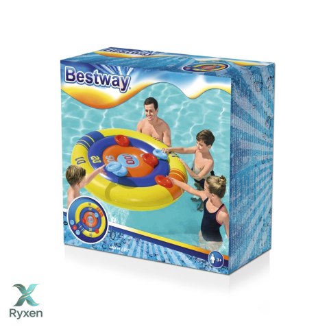Dmuchana Gra Basenowa Zręcznościowa Tarcza, Frisbee 140 cm Bestway 52566 BESTWAY