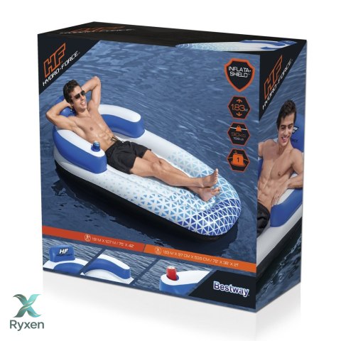 Dmuchany Materac, Fotel 191 x 107 cm Bestway 43533 BESTWAY