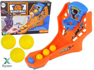 Gra Zręcznościowa Koszykówka Wyrzutnia Piłki LEAN TOYS