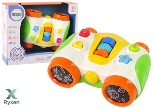 Interaktywna Lornetka Dla Malucha Światło Dźwięk Discover LEAN TOYS